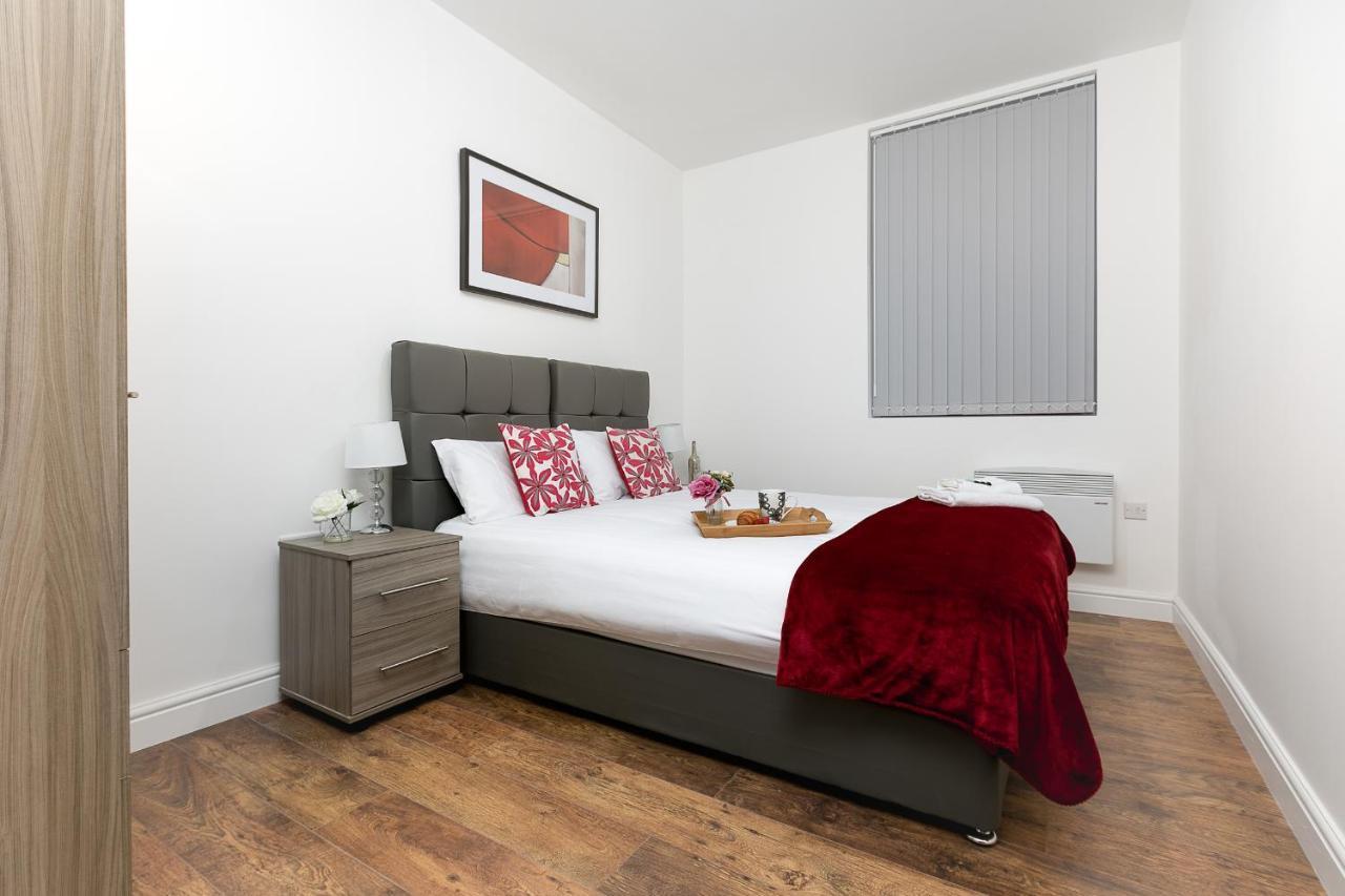 Kvm - City Apartment 9 - Contractors - Town Centre By Kvm Stays Peterborough Kültér fotó