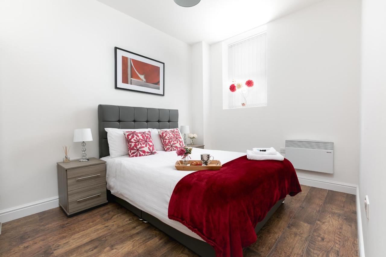 Kvm - City Apartment 9 - Contractors - Town Centre By Kvm Stays Peterborough Kültér fotó