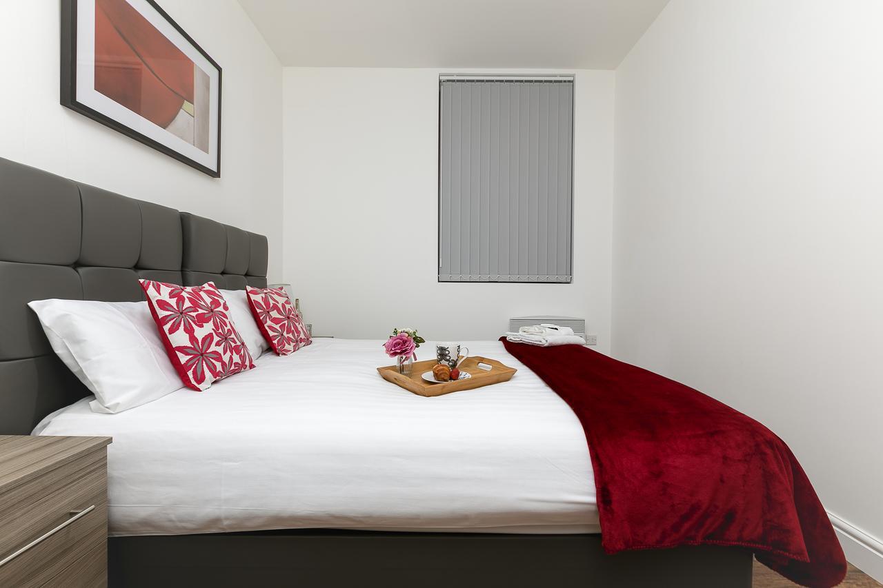 Kvm - City Apartment 9 - Contractors - Town Centre By Kvm Stays Peterborough Kültér fotó